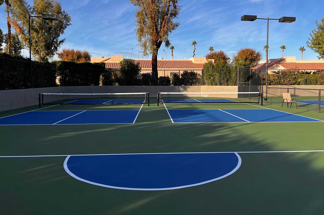 Pickleball court construction company