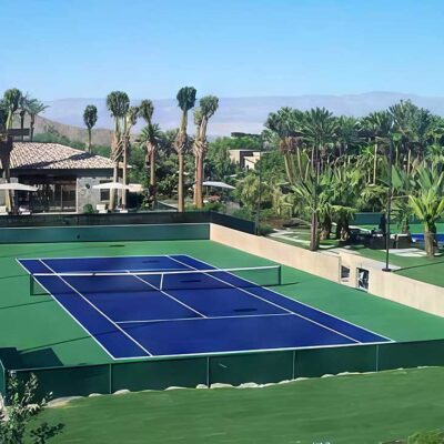 Tennis Court Construction Of These Hoa Tennis Courts Built By Ferandell Tennis Courts.