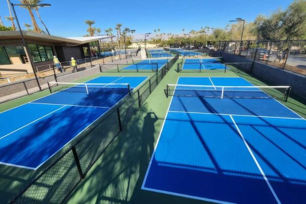 Ferandell Tennis Courts Provided The Tennis Court Construction At The Desert Horizon Country Club In Inidian Wells, California.