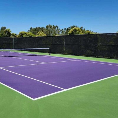 Beautiful Tennis Court Built At A Residence In La Jolla, California By Ferandell Tennis Courts.