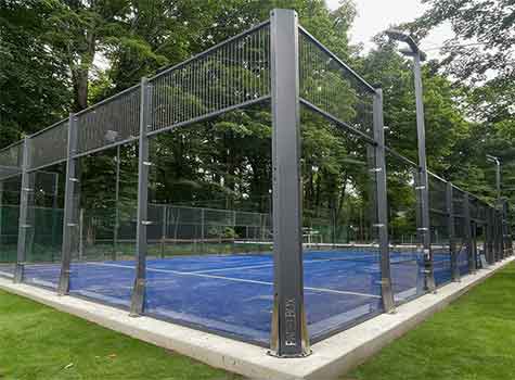 thumbnail photo: padel tennis court - classic model