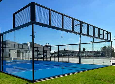 thumbnail photo: padel tennis court - panorama model